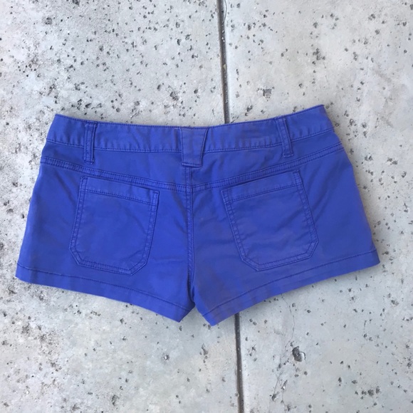 Mossimo purple chambray shorts - Picture 2 of 5